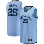 Camiseta Miles Plumlee 25 Memphis Grizzlies Statement Edition Azul Hombre